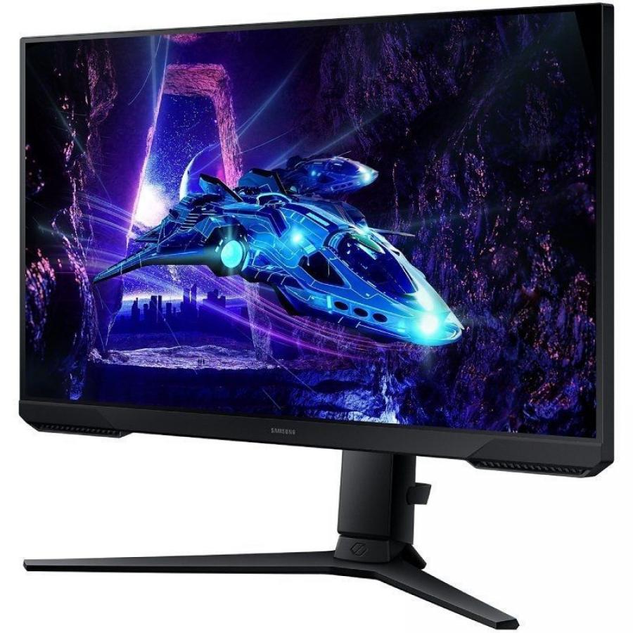Monitor Gaming Samsung Odyssey G3 S24DG300EU/ 24'/ Full HD/ 1ms/ 180Hz/ VA/ Regulable en altura/ Negro