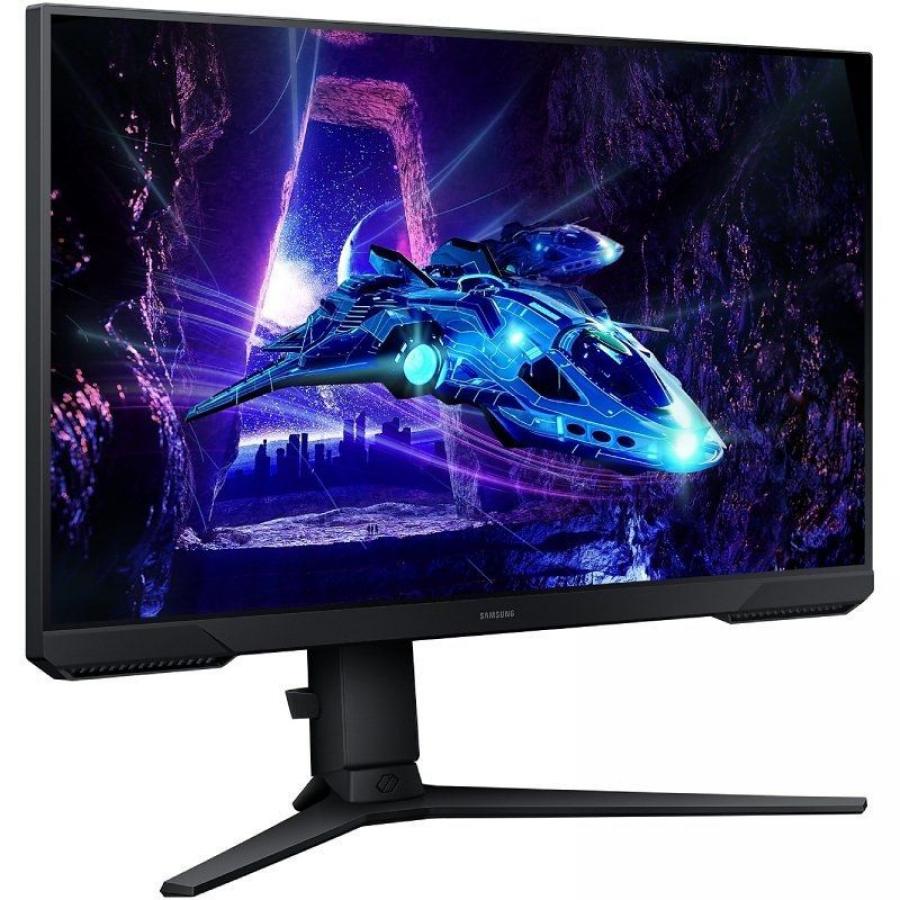 Monitor Gaming Samsung Odyssey G3 S24DG300EU/ 24'/ Full HD/ 1ms/ 180Hz/ VA/ Regulable en altura/ Negro