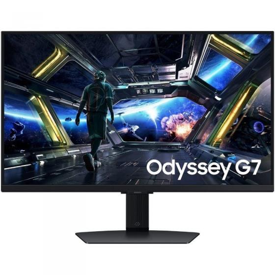 Smart Monitor Gaming Samsung Odyssey G7 G70D S27DG702EU 27'/ 4K/ 1ms/ 144Hz/ IPS/ Multimedia/ Regulable en altura/ Smart TV/ Neg