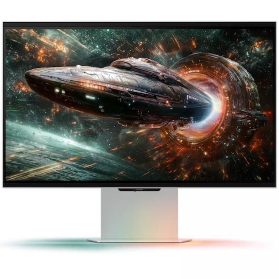 Monitor Gaming Samsung Odyssey 3D G90XF S27FG904XU 27'/ 4K/ 1ms/ 165Hz/ 3D/ Multimedia/ Regulable en altura/ Plata