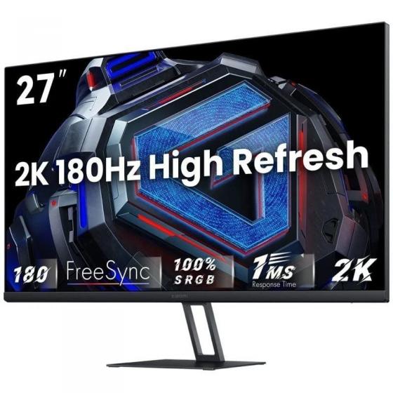 Monitor Gaming Xiaomi Gaming Monitor G27Qi 27'/ QHD/ 1ms/ 180Hz/ IPS/ Negro