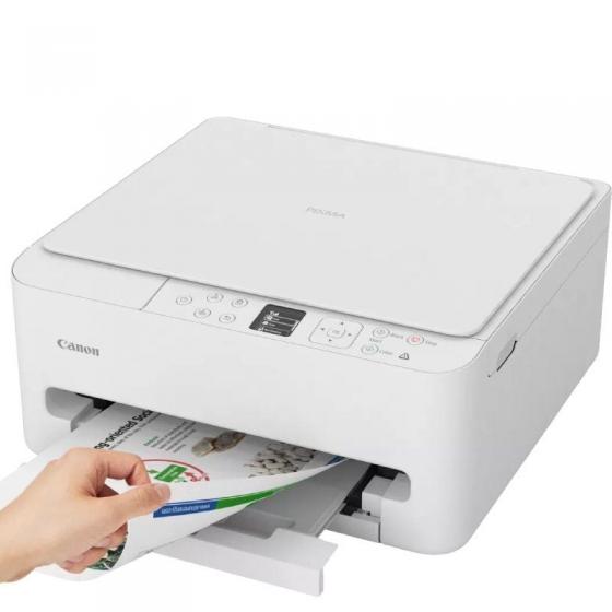 Multifunción Fotográfica Canon PIXMA TS6550i WiFi/ Dúplex/ Blanca