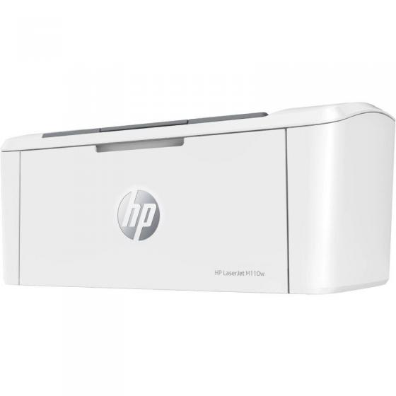 Impresora Láser Monocromo HP LaserJet M110w/ WiFi/ Blanca