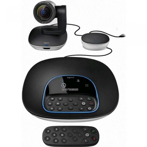 Sistema de  Videoconferencia Logitech Group Enfoque Automático Full HD