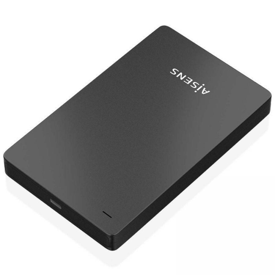 Caja Externa para Disco Duro de 2.5' Aisens ASE-2542B/ USB 3.1/ Sin tornillos