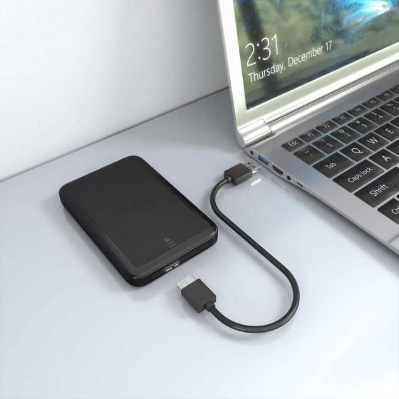 Caja Externa para Disco Duro de 2.5' Aisens ASE-2519B/ USB 3.1/ Sin Tornillos