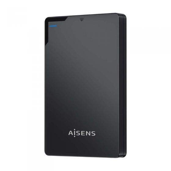 Caja Externa para Disco Duro de 2.5' Aisens ASE-2520B/ USB 3.1/ Sin tornillos