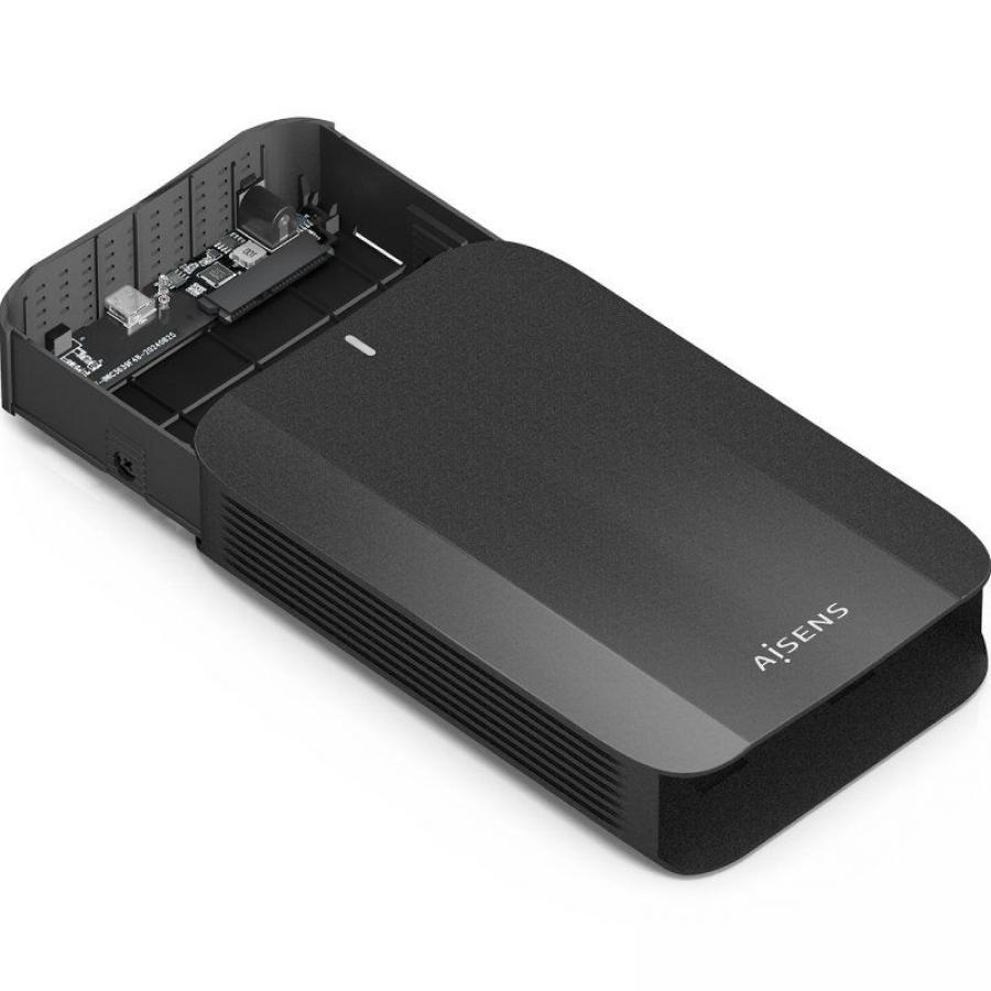 Caja Externa para Disco Duro de 3.5' Aisens ASE-3535B/ USB 3.1