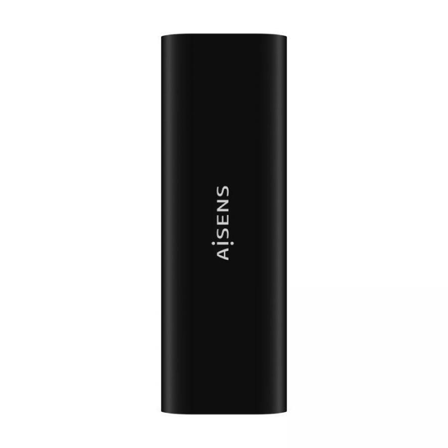 Caja Externa para Disco SSD M.2 SATA/NVMe Aisens ASM2-014B/ USB 3.2/ Sin tornillos