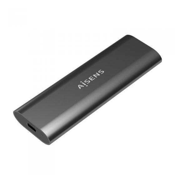 Caja Externa para Disco SSD M.2 SATA/NVMe Aisens ASM2-015GR USB 3.1 Sin tornillos