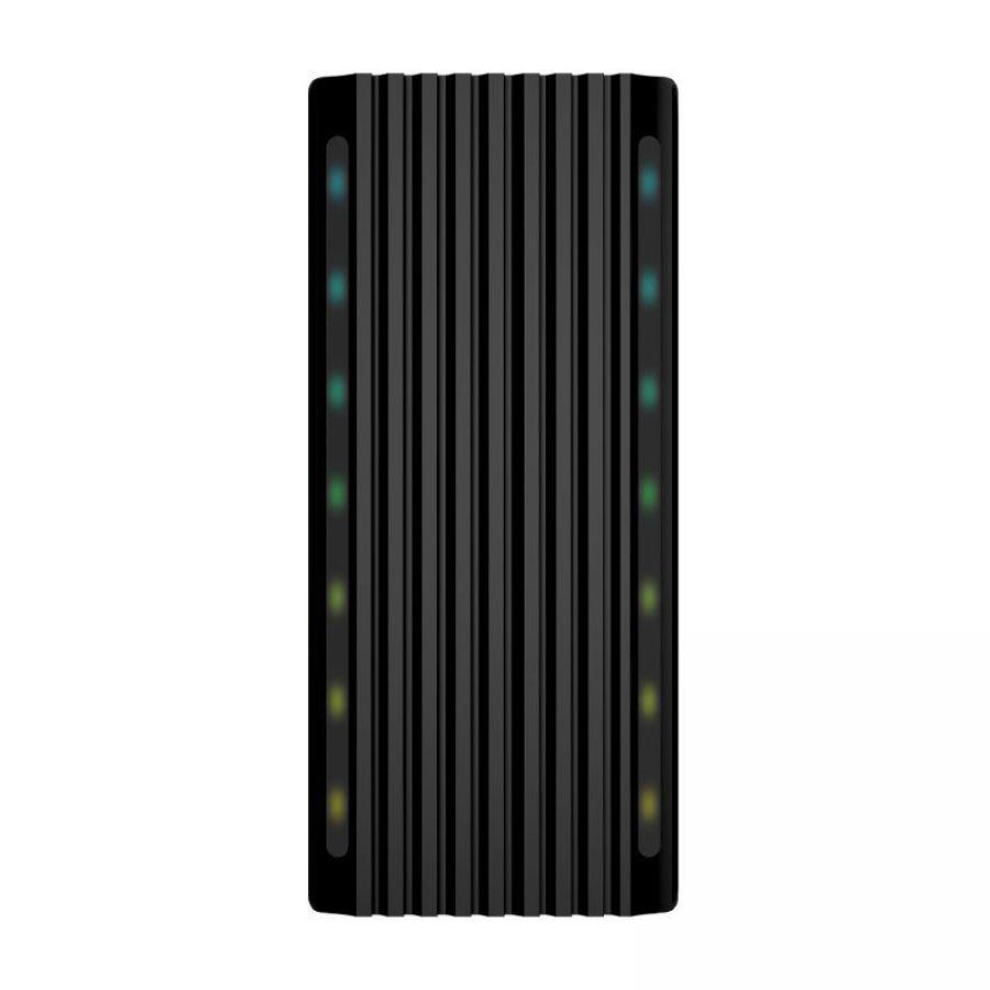 Caja Externa para Disco SSD M.2 SATA/NVMe Aisens ASM2-RGB012B/ USB 3.2/ Sin tornillos