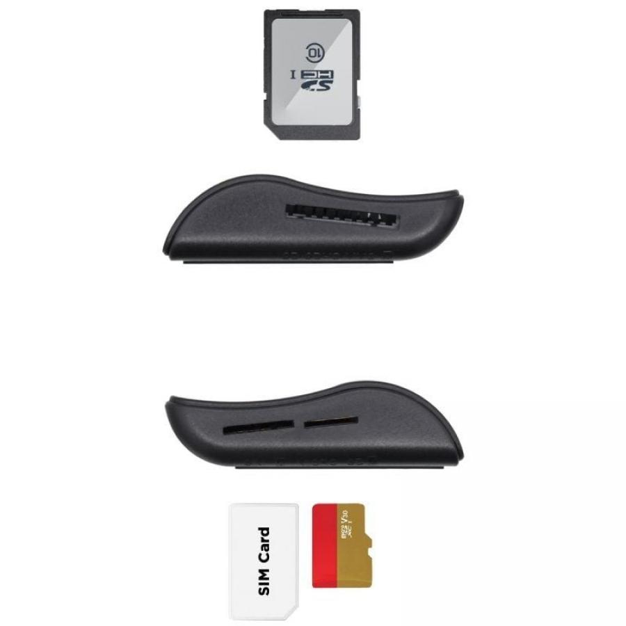 Lector de DNI y Tarjetas Aisens ASCR-SN02SD-BK/ USB 2.0/ Negro