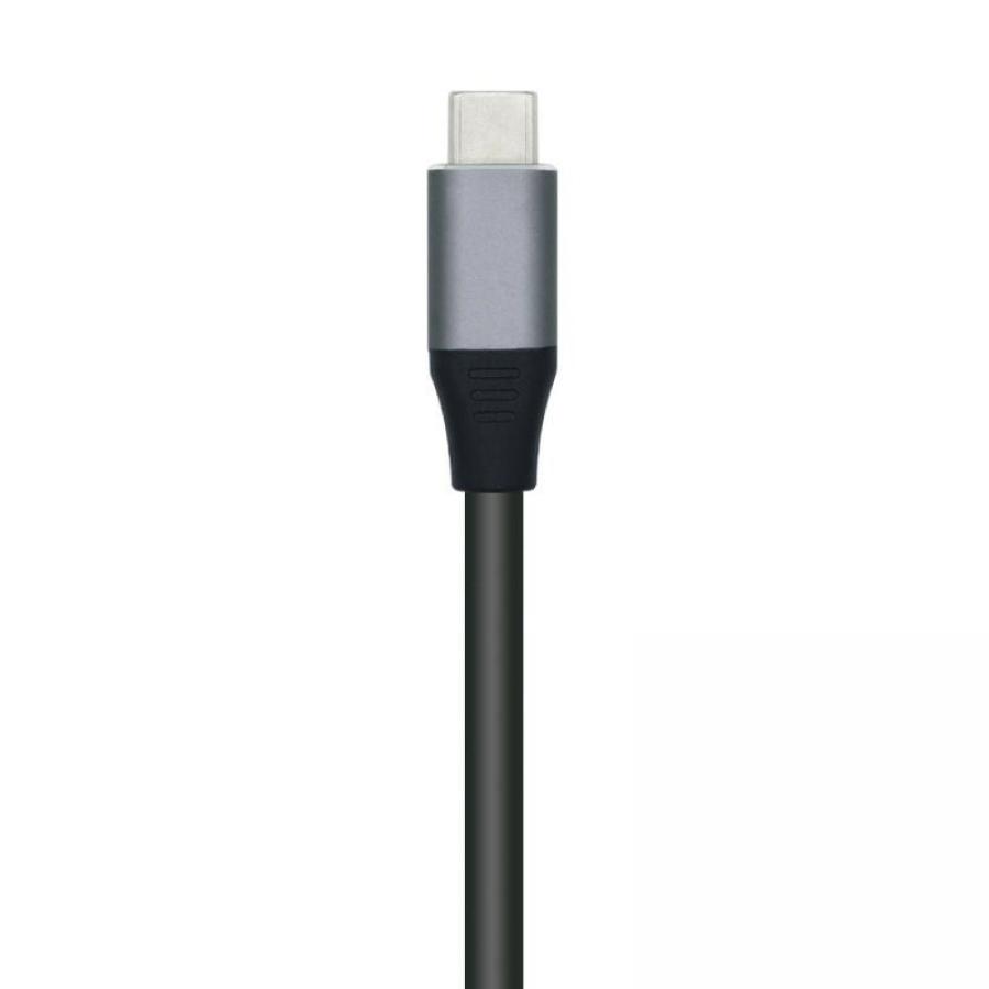 Hub USB Tipo-C Aisens A109-0508/ 4xUSB/ Gris