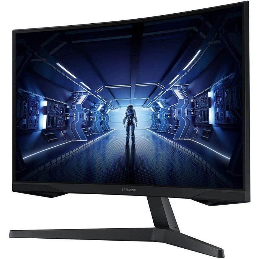 Monitor Gaming Curvo Samsung Odyssey G5 LC27G55TQWR 27'/ WQHD/ Negro - Imagen 2