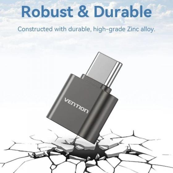 Lector de Tarjetas Externo Vention CLMH0/ USB Tipo-C