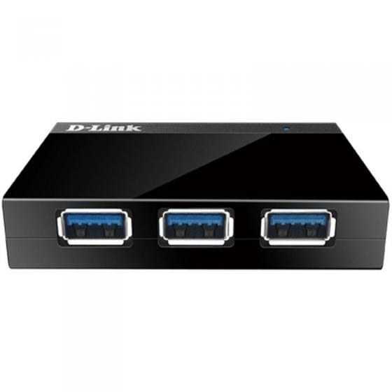 Hub USB 3.0 con Alimentación Externa D-Link DUB-1340/ 4xUSB