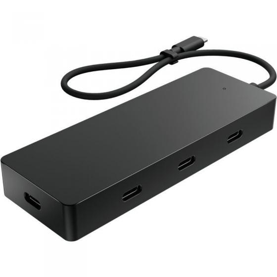 Hub USB Tipo-C HP 6G843AA/ 3xUSB Tipo-C/ 1xUSB Tipo-C PD