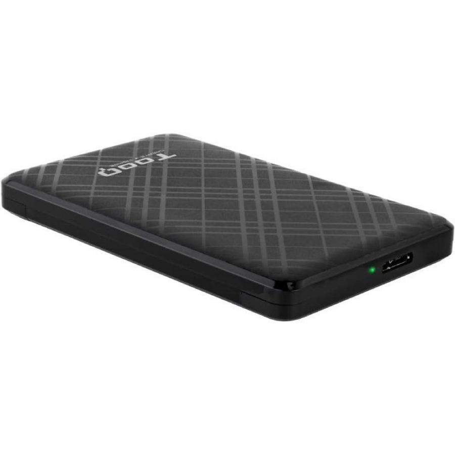 Caja Externa para Disco Duro de 2.5' TooQ TQE-2500B/ USB 3.1/ Sin Tornillos