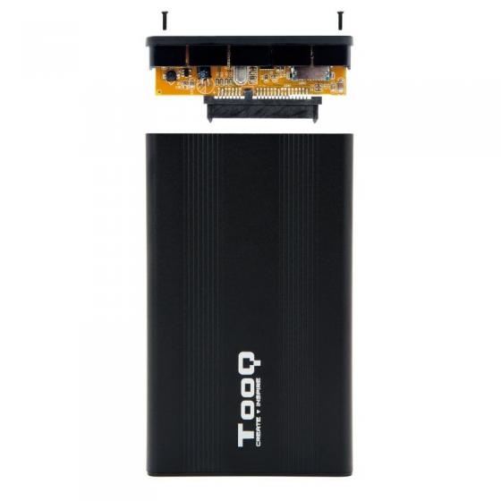 Caja Externa para Disco Duro de 2.5' TooQ TQE-2510B/ USB 2.0