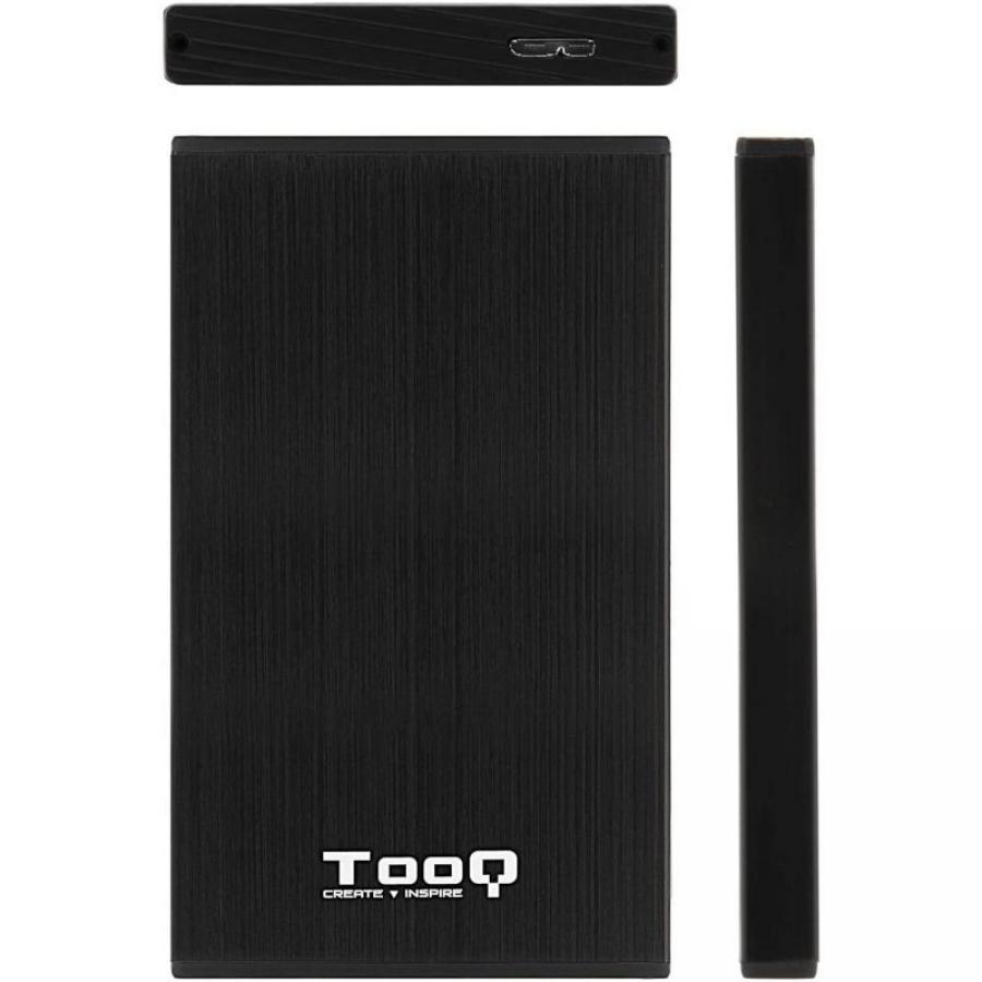 Caja Externa para Disco Duro de 2.5' TooQ TQE-2527B/ USB 3.1