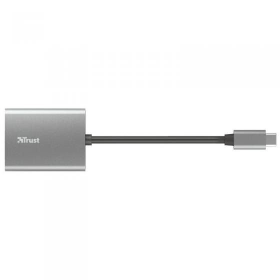 Lector de Tarjetas Externo Trust Dalyx/ USB Tipo-C