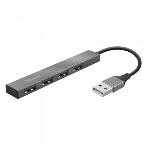 Hub USB 2.0 Trust Halyx 4 Puertos USB