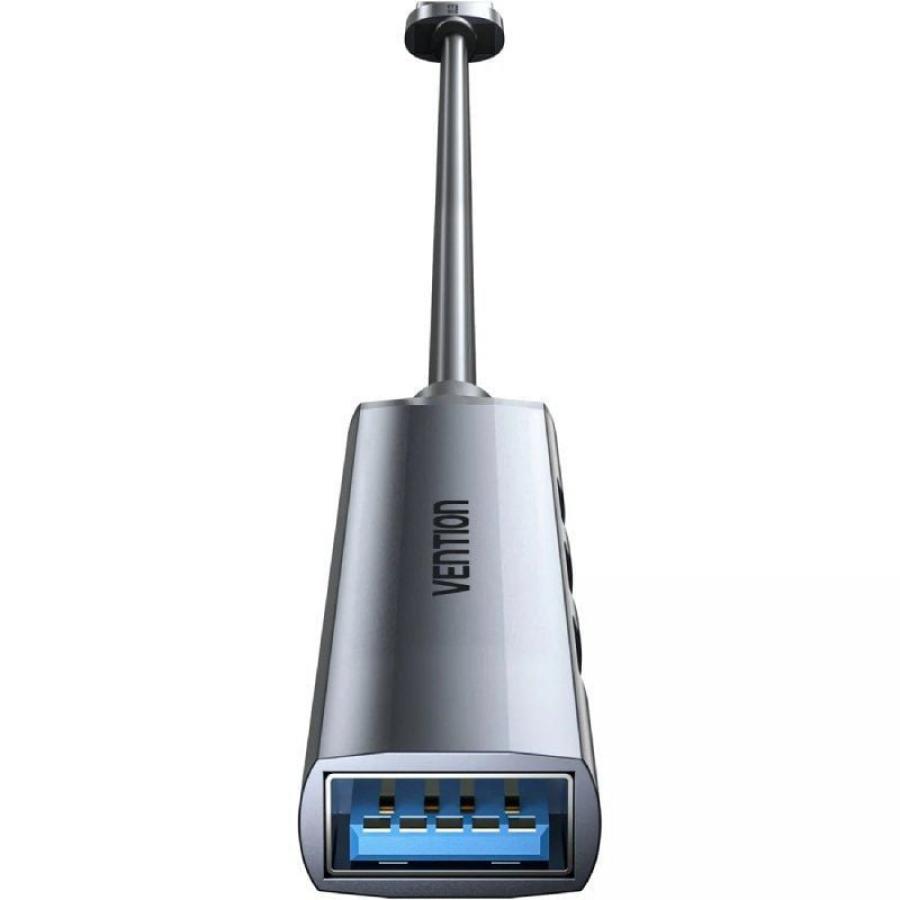 Hub USB 3.0 Vention CKOHB/ 4xUSB/ Gris
