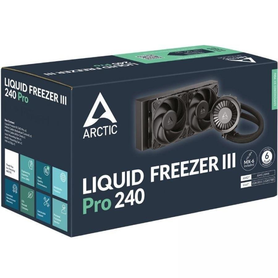Sistema de Refrigeración Líquida Arctic Liquid Freezer III Pro 240/ Negro