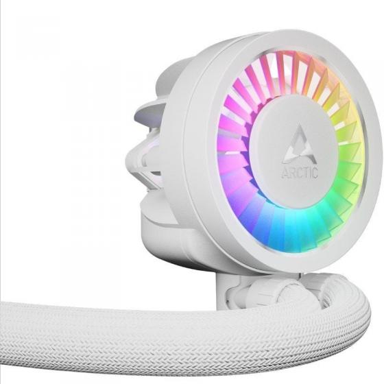 Sistema de Refrigeración Líquida Arctic Liquid Freezer III Pro 360 A-RGB/ Blanco