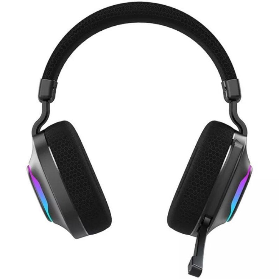 Auriculares Gaming Inalámbricos con Micrófono Hiditec Vortex ARGB/ Jack 3.5/ Bluetooth/ Negros