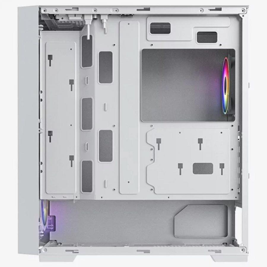 Caja Gaming Torre Hiditec H2 Air ARGB/ Blanca