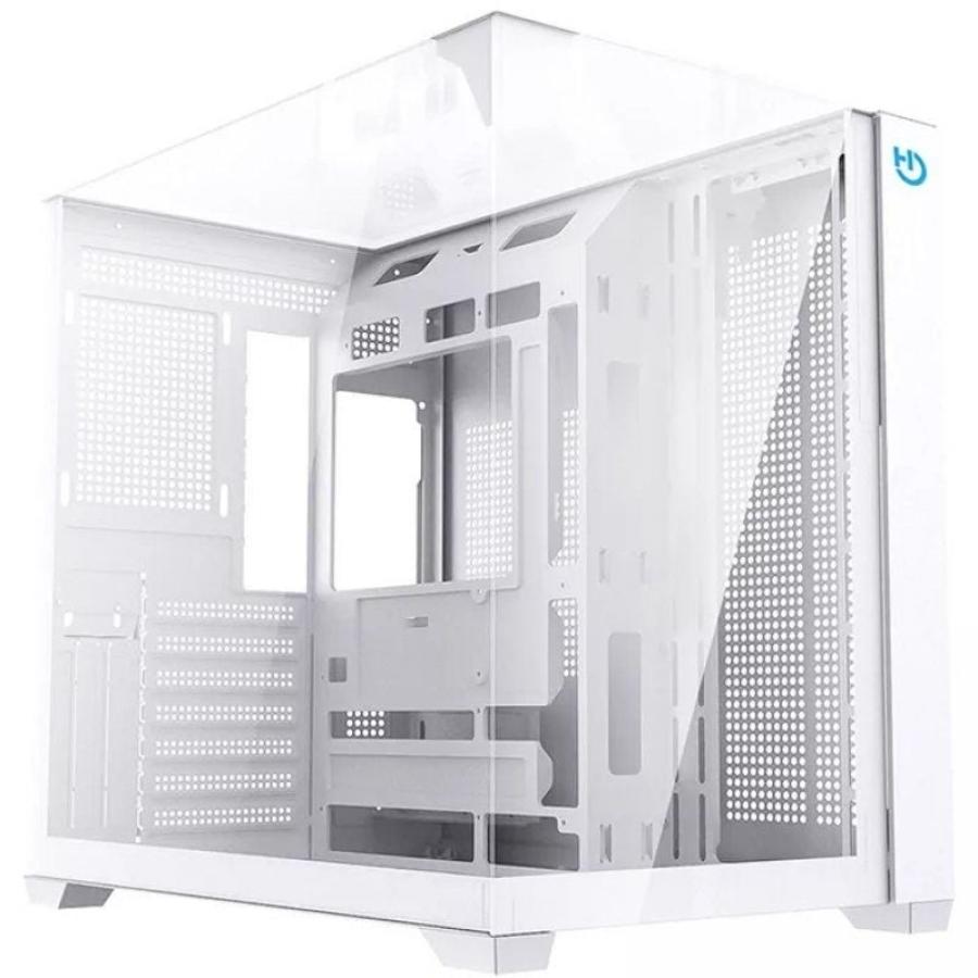 Caja Gaming Semitorre Hiditec SKY/ Blanca