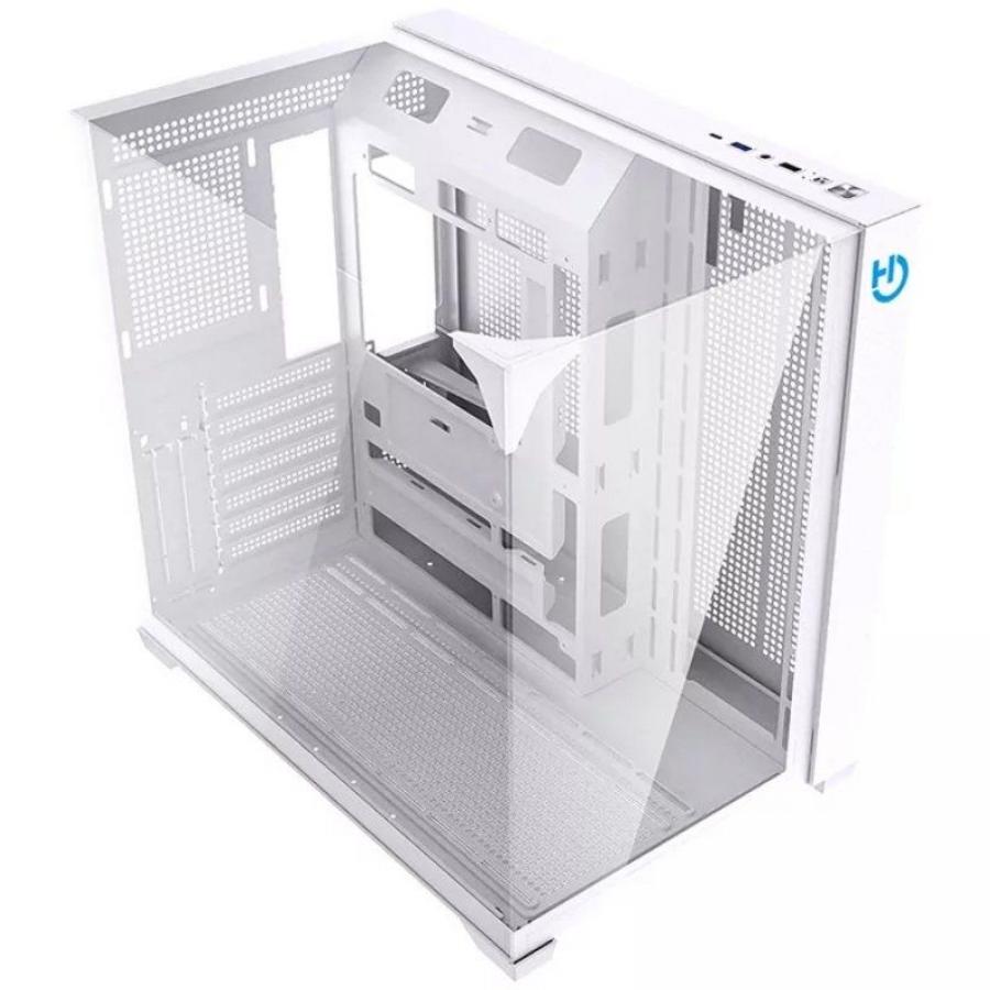 Caja Gaming Semitorre Hiditec SKY/ Blanca
