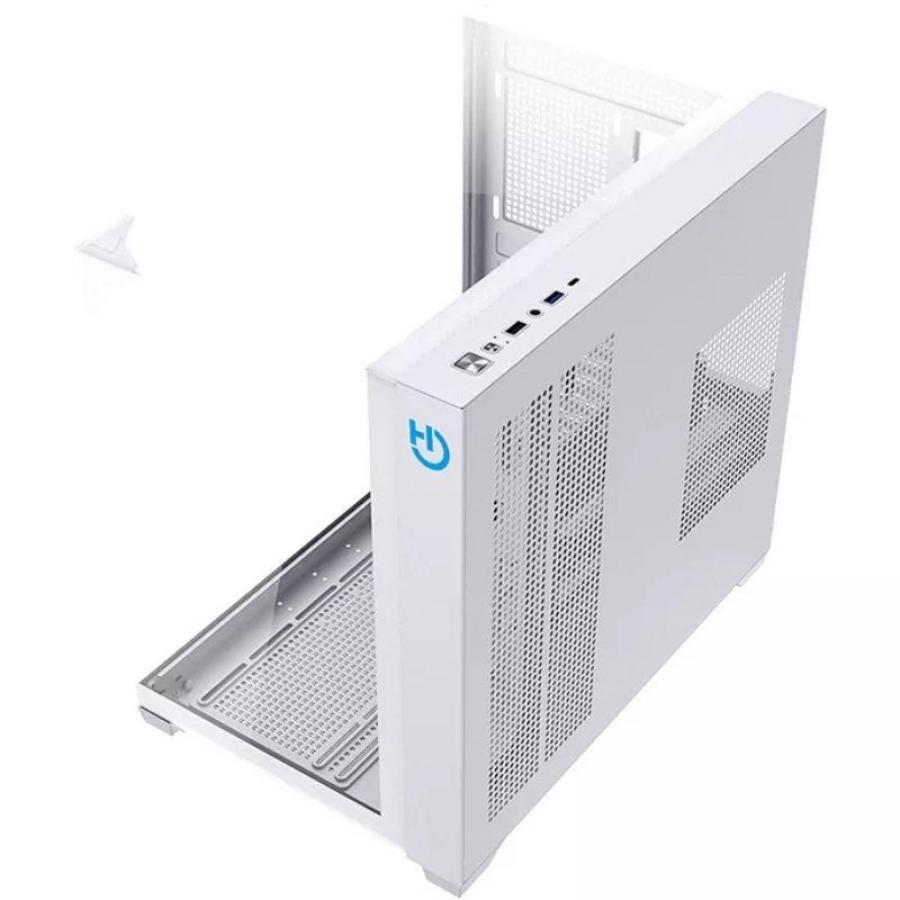 Caja Gaming Semitorre Hiditec SKY/ Blanca