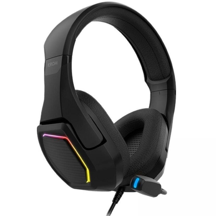 Auriculares Gaming con Micrófono Krom Kopa 7.1/ USB 2.0/ Negros