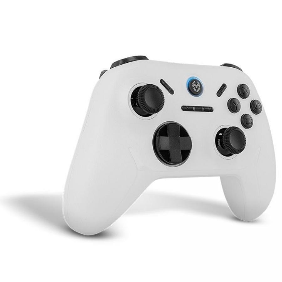Gamepad Krom Kadoer Inalámbrico/ Blanco