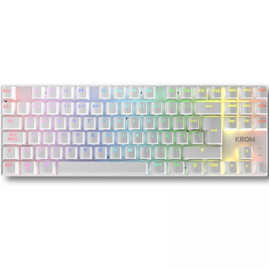 Pack Gaming Krom Klass/ Teclado RGB + Ratón Óptico RGB + Alfombrilla + Auriculares RGB