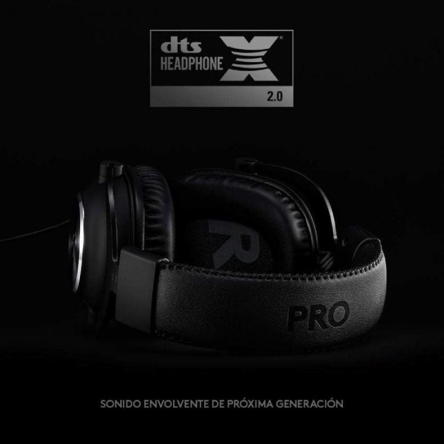 Auriculares Gaming con Micrófono Logitech G Pro X/ Jack 3.5/ USB/ Negros