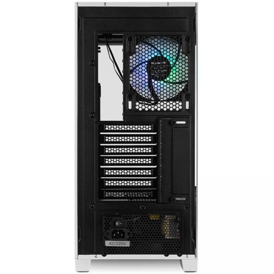Caja Gaming Semitorre Nox Hummer ETHER/ Blanca y Negra