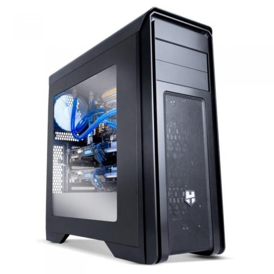 CAJA SEMITORRE NOX HUMMERZX - 2*USB 3.0 2*USB 2.0 - INCLUYE 3 VENTILADORES - SOPORTA REFRIGERACIÓN LÍQUIDA - ATX/MICRO ATX