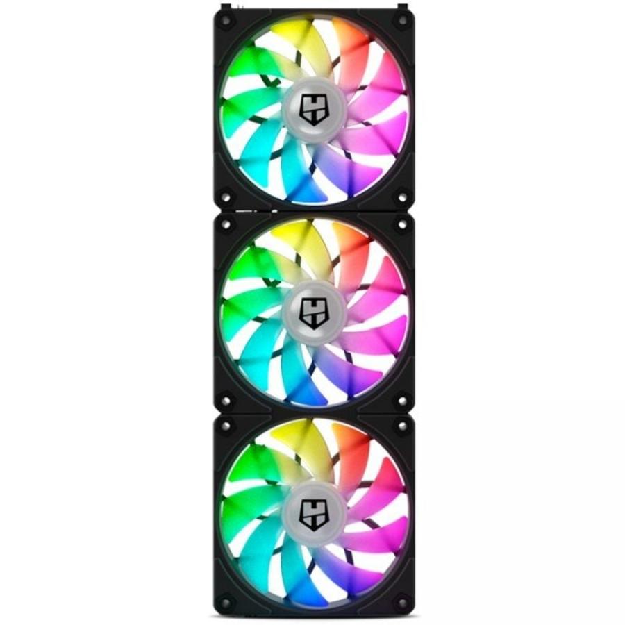 Pack 3 Ventiladores Nox Easy Link/ ARGB/ 12cm