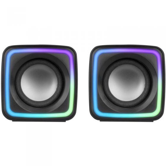 Altavoces Mars Gaming MSCUBE/ 8W/ 2.0/ Negros