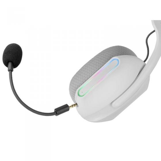 Auriculares Gaming Inalámbricos con Micrófono Mars Gaming MHWPRO/ Jack 3.5/ Bluetooth/ Blancos
