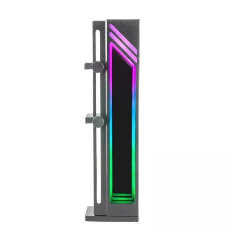 Soporte para Tarjeta Gráfica ARGB Mars Gaming MCA-GCB/ Compatibilidad Universal/ Negro