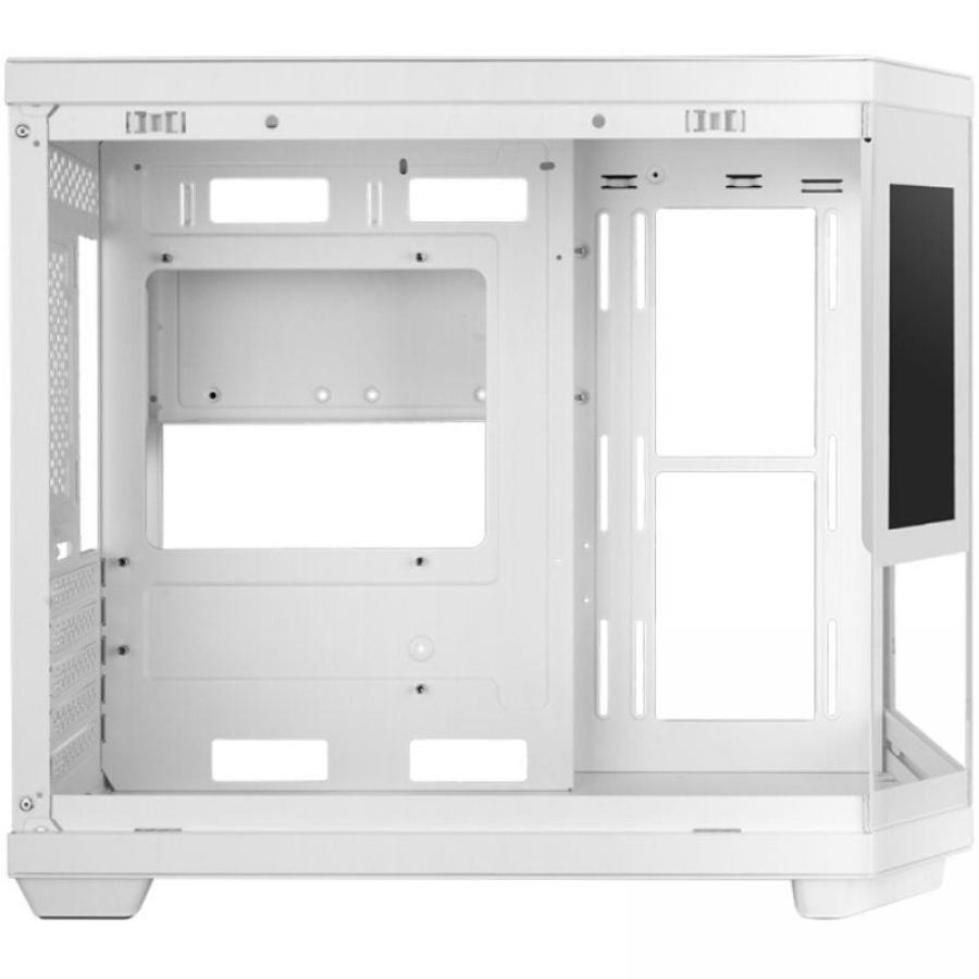 Caja Gaming Minitorre Mars Gaming MC-3TCORELCDM/ Blanca