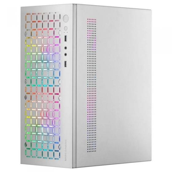 Caja Gaming Minitorre Mars Gaming MC-CORE/ Blanca