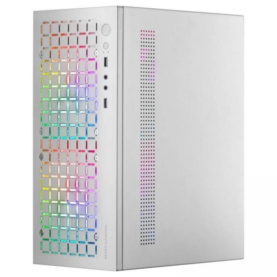 Caja Gaming Minitorre Mars Gaming MC-CORE/ Blanca