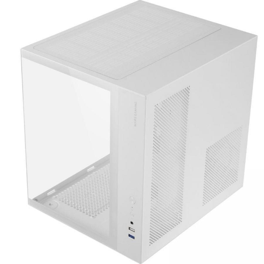 Caja Gaming Semitorre Mars Gaming MCV-ONE/ Blanca