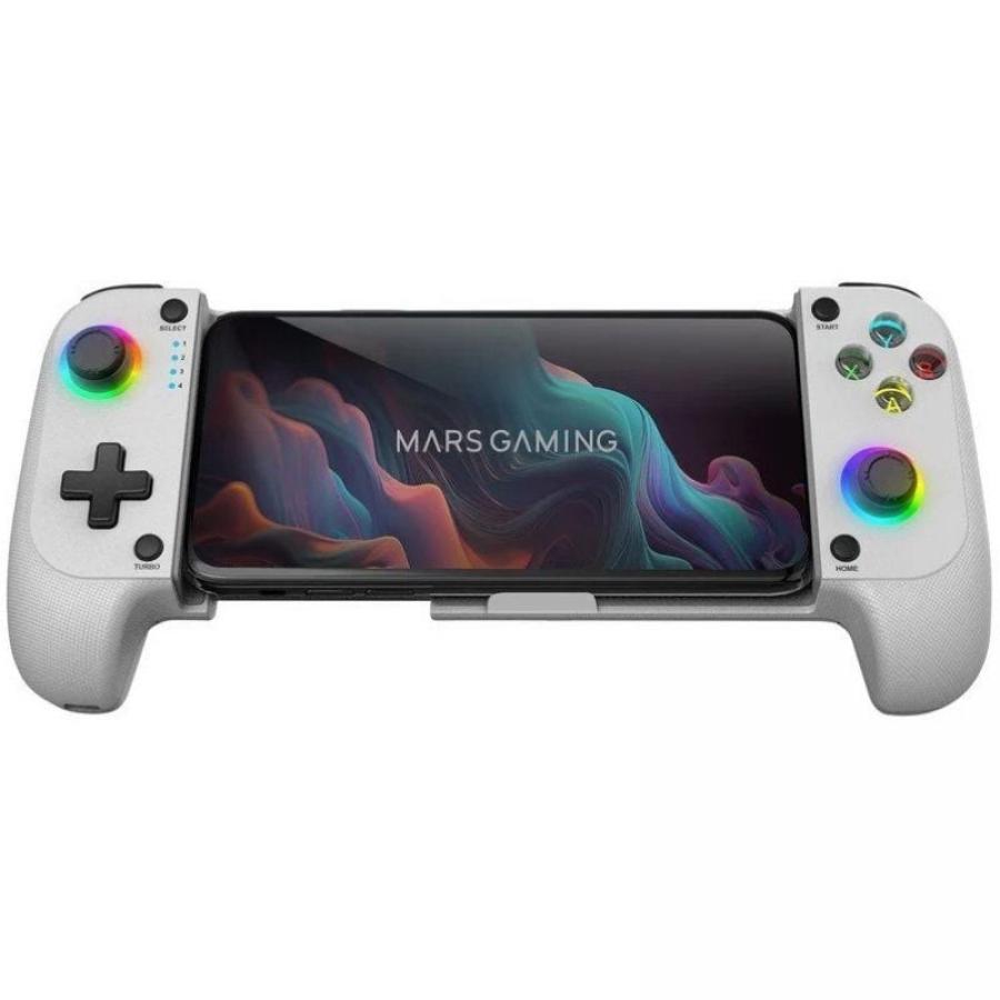 Gamepad Mars Gaming MGPX Inalámbrico/ Blanco