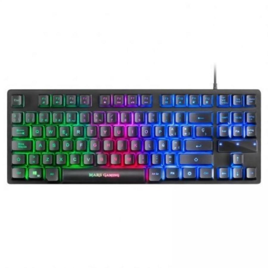 Pack Gaming Mars Gaming MCPTKLES/ Teclado + Ratón Óptico